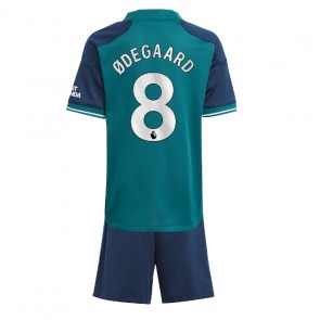Arsenal Martin Odegaard #8 Dětské Alternativní dres komplet 2023-24 Krátký Rukáv (+ trenýrky)